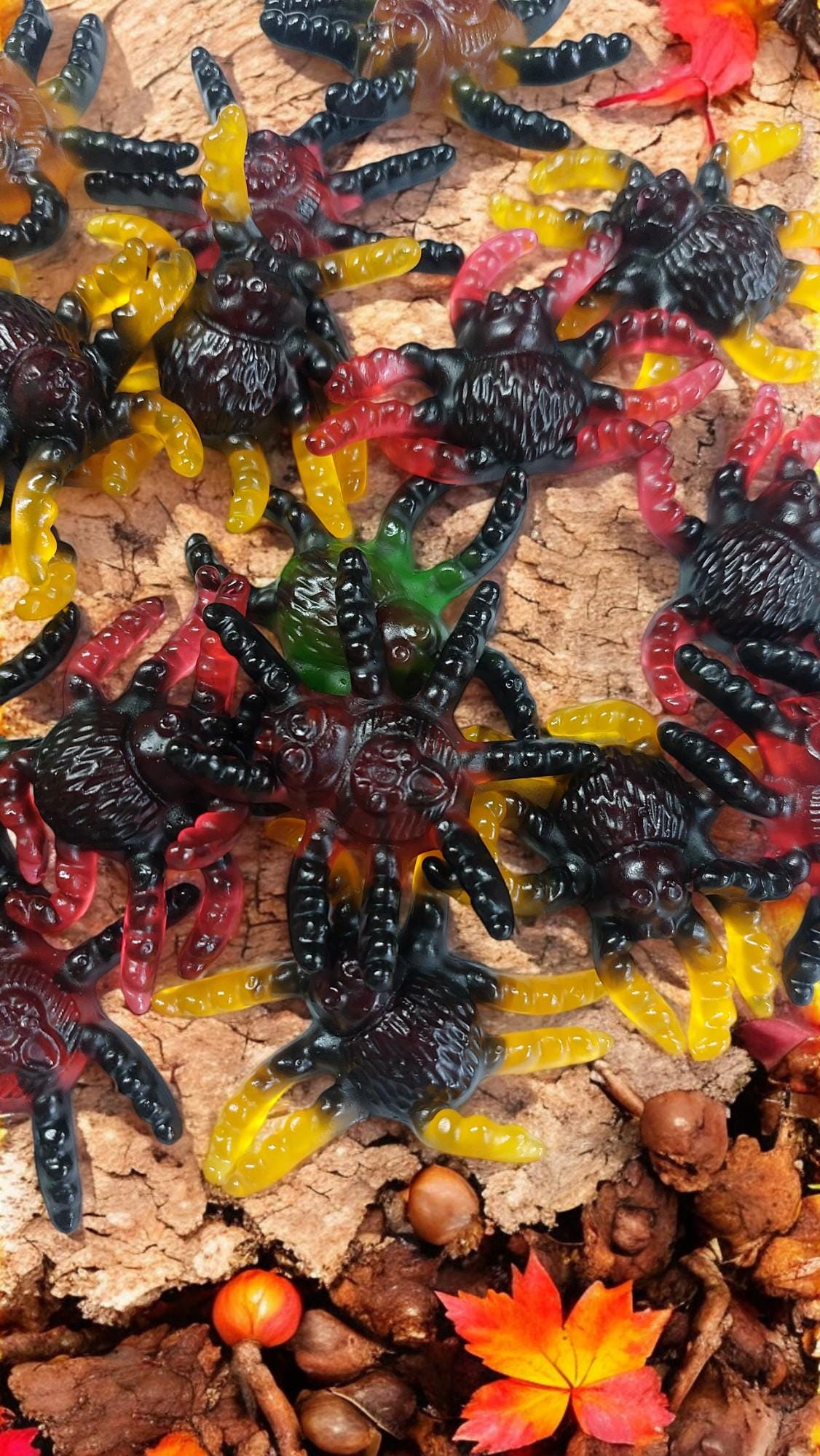 Gummy Jelly Tarantula Halloween treats