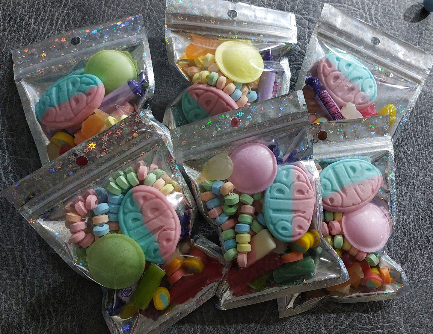 Pre Filled 75g Party Favour bags Treat bags Birthday sweet bags Vegan/ Vegetarian/ Other Diets