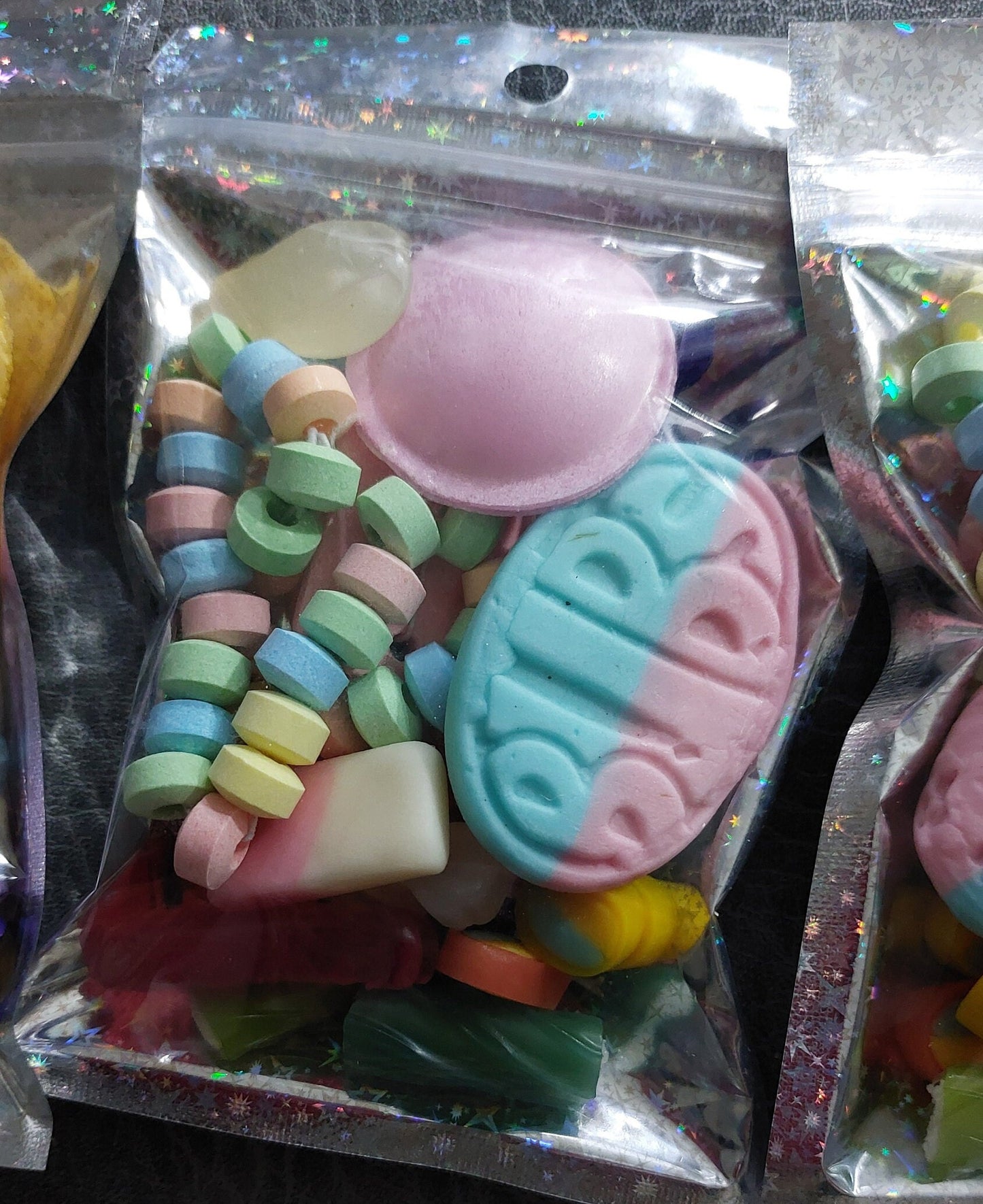 Pre Filled 75g Party Favour bags Treat bags Birthday sweet bags Vegan/ Vegetarian/ Other Diets