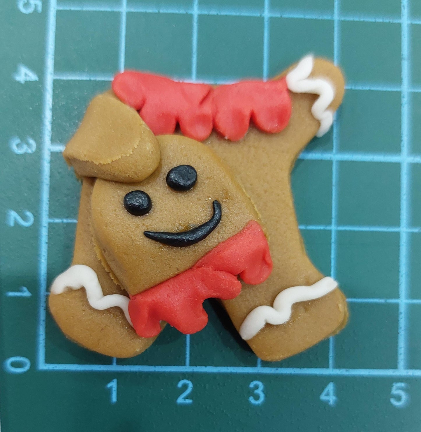 12 Halloween fondant creepy kooky headless Gingerbread man