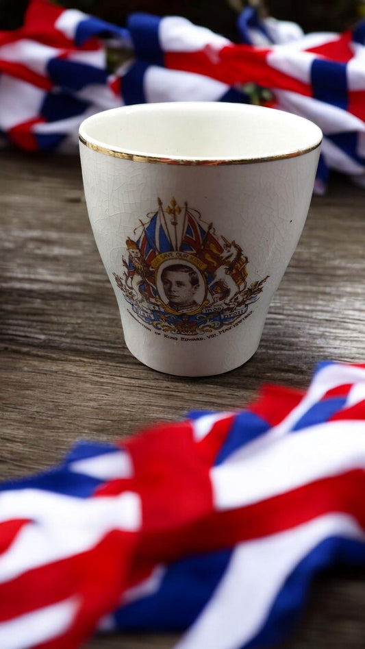 Lovely Vintage May 1937 Coronation  King Edward VII Coronation Beaker