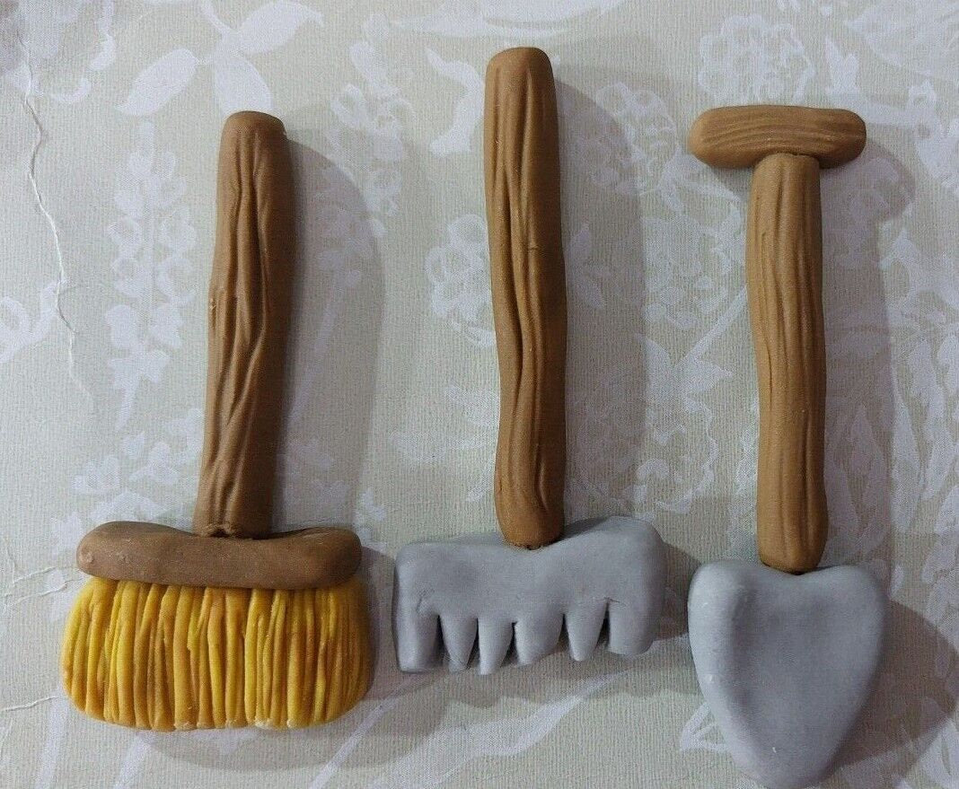 MINI Vegan 3D Edible sugar vegetables gardening birthday allotment Peter Rabbit
