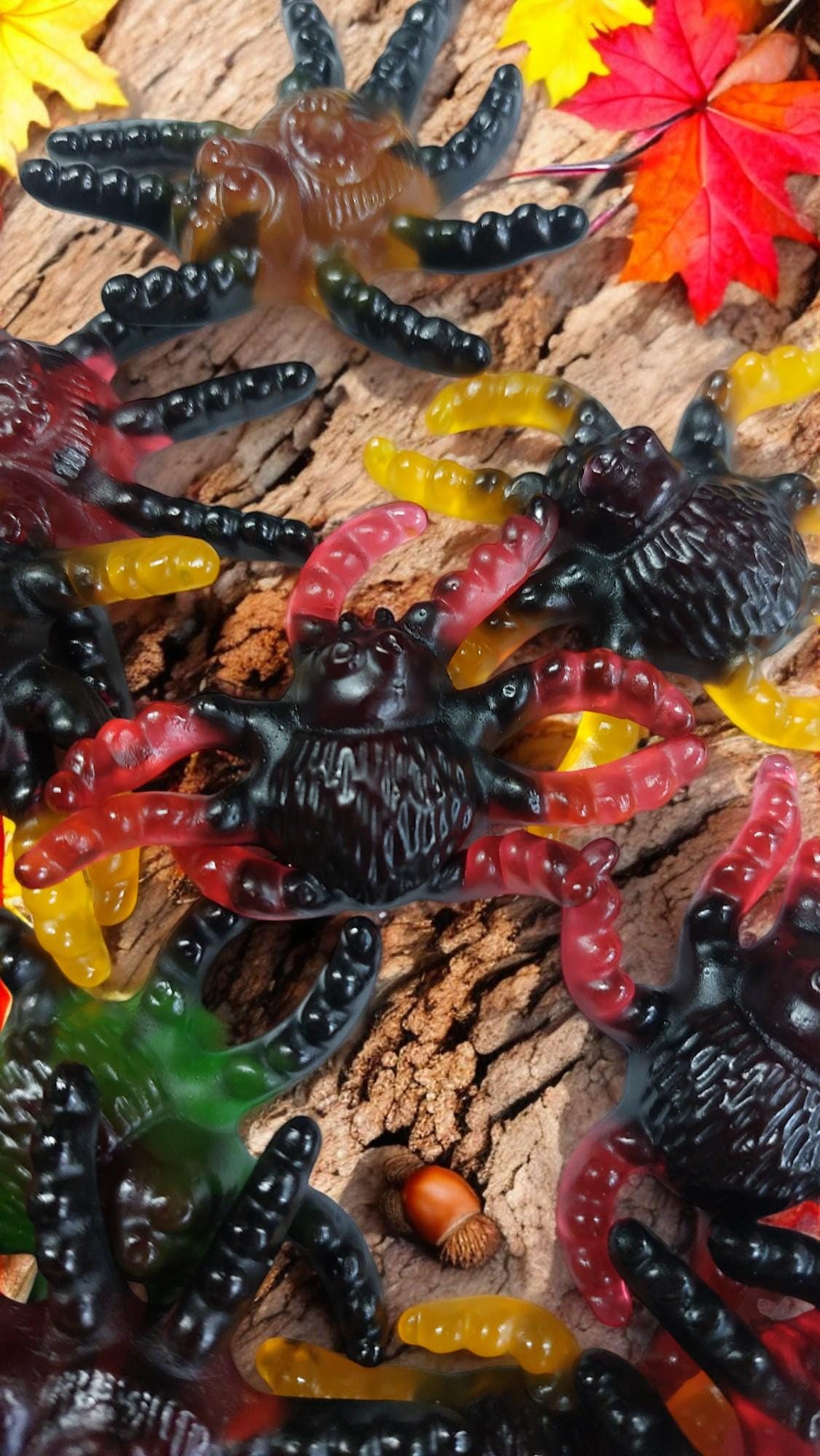 Gummy Jelly Tarantula Halloween treats