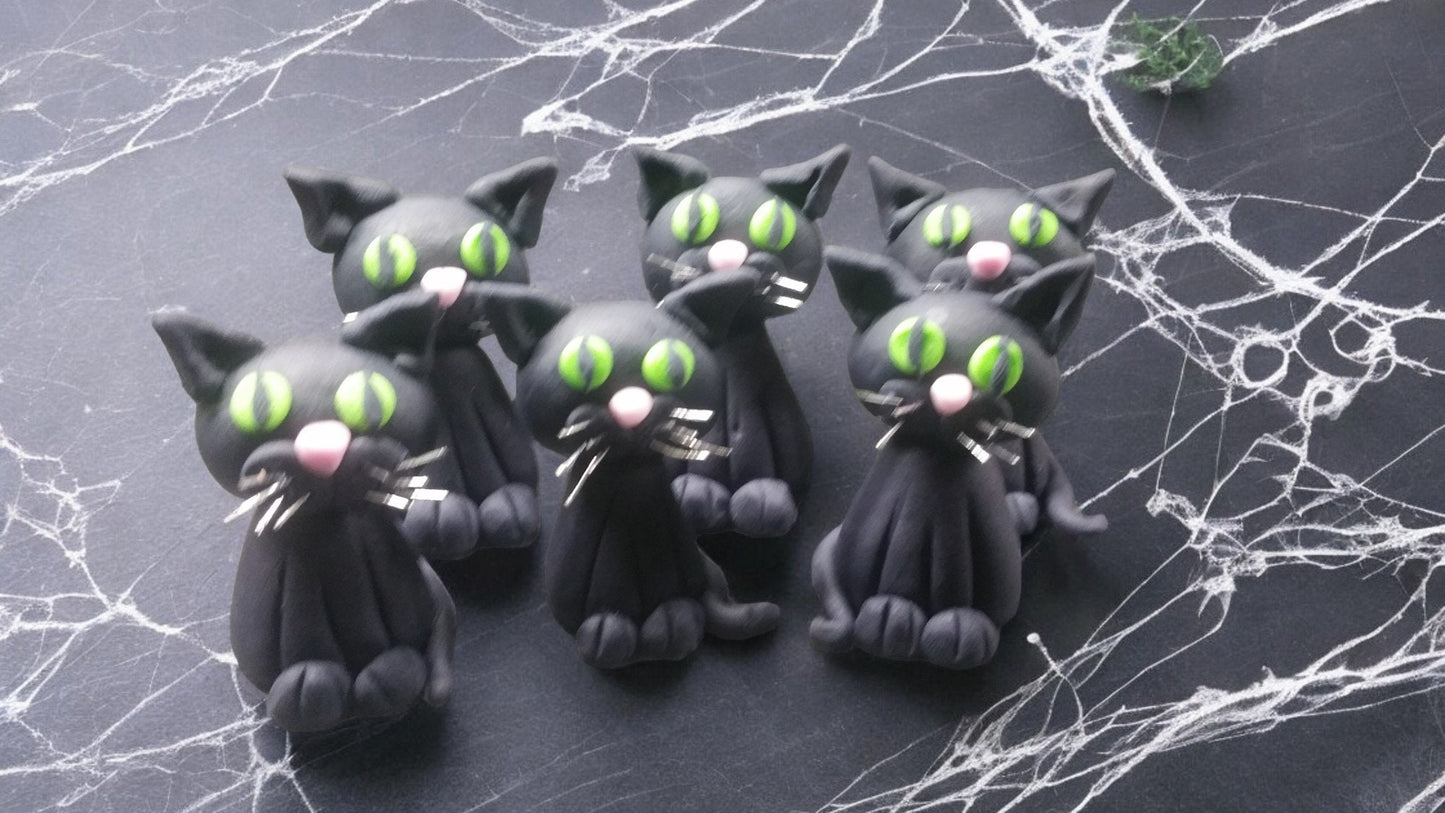 3D Spooky Scary Pumpkin Witch Cat Ghost Fingers Halloween Cupcake Cake toppers Vegan
