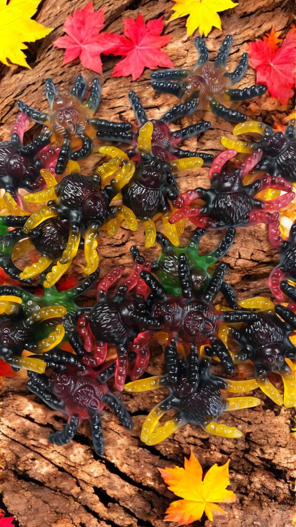 Gummy Jelly Tarantula Halloween treats