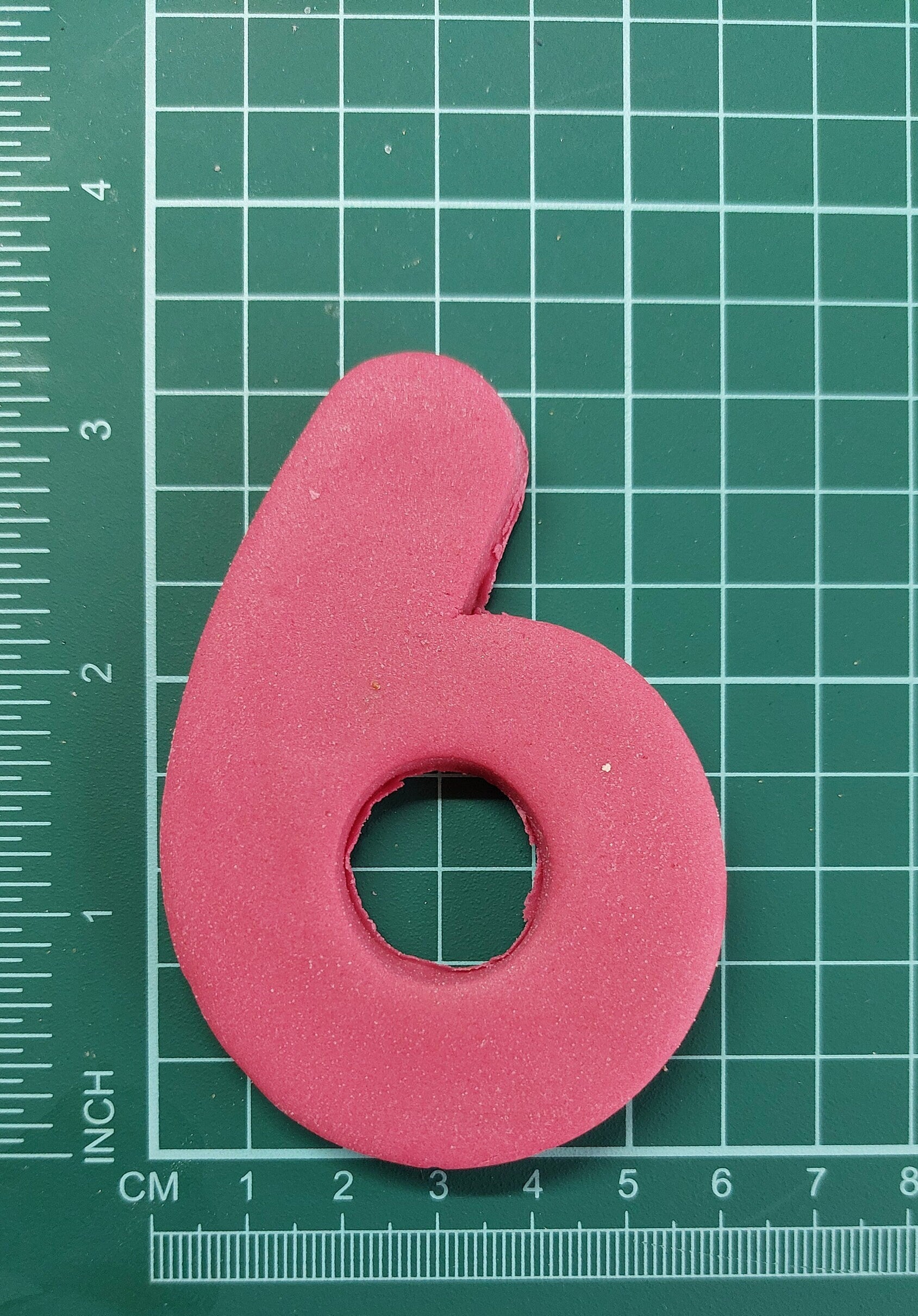 Edible fondant cake cupcake topper Number Age Vegan